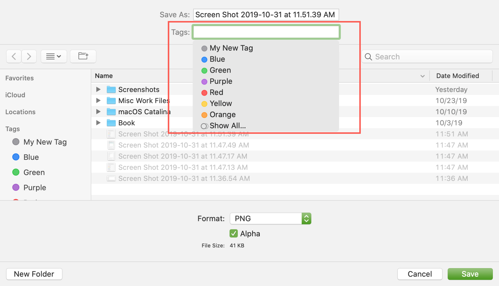 mac app for tags and labels